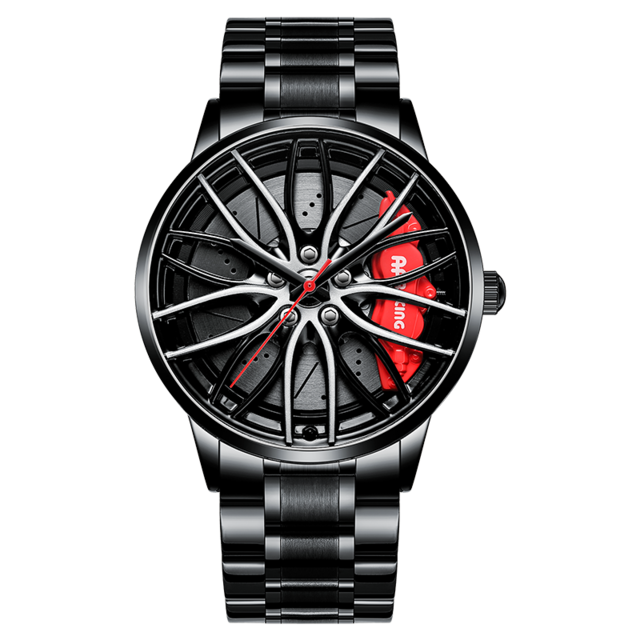 Wheel Rim Hub Watch Custom Design