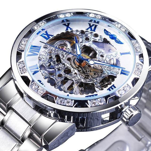 Transparent Fashion Diamond Luminous Watch