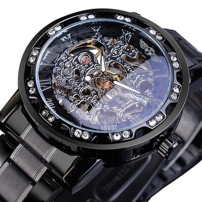 Transparent Fashion Diamond Luminous Watch