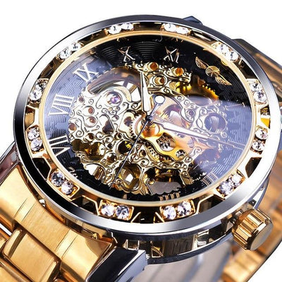 Transparent Fashion Diamond Luminous Watch